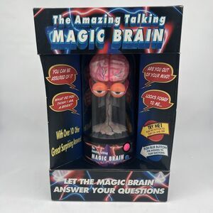 Regency Toys Animated Amazing Talking Magic Electronic Psychic Brain Vtg 1999